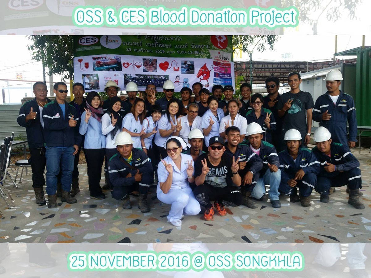 Blood Donation Project @ OSS Songkhla