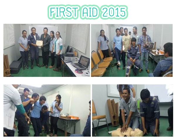 FIRST AID TRAINING 2015